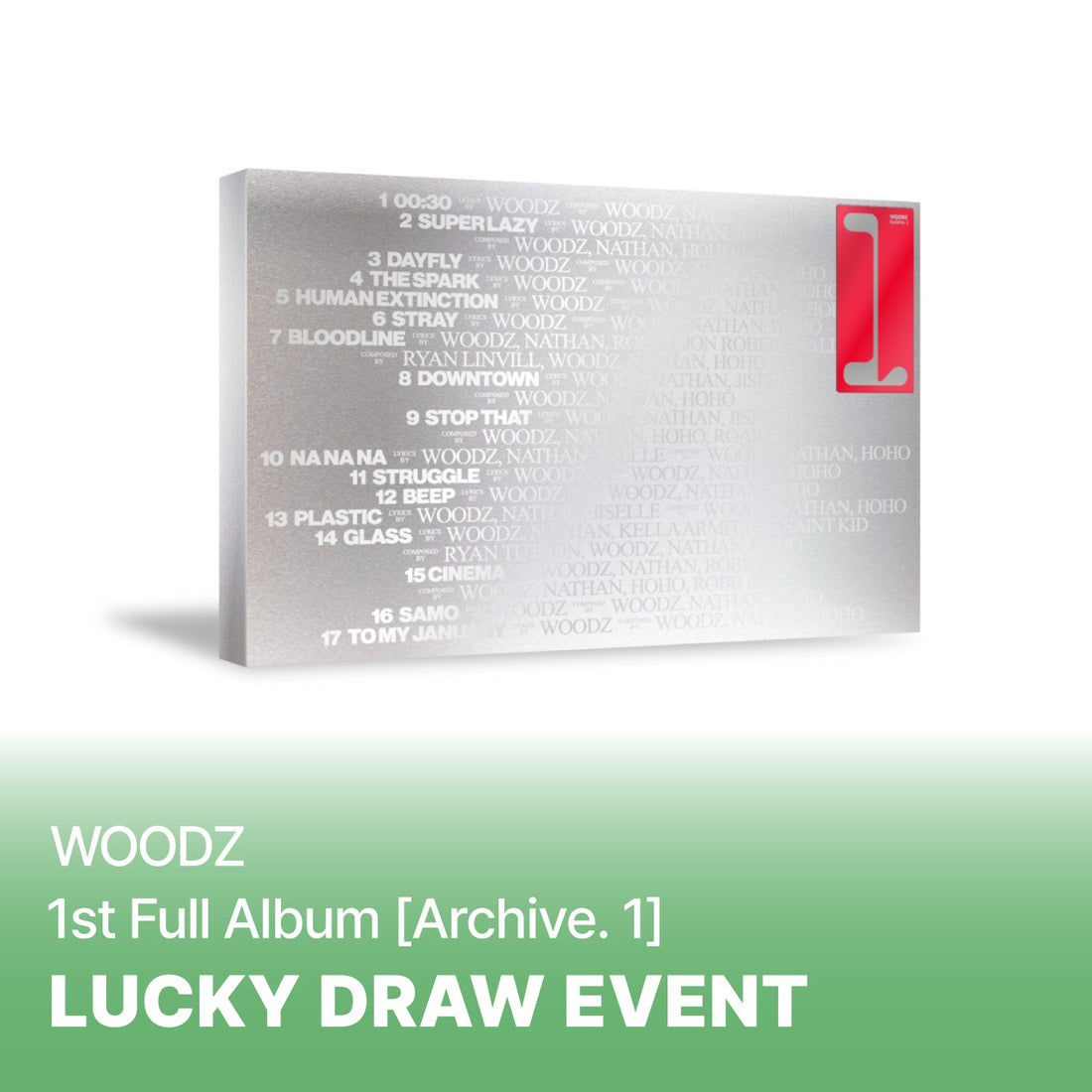 WOODZ - 1st Full Album [Archive. 1] (Main Ver.)