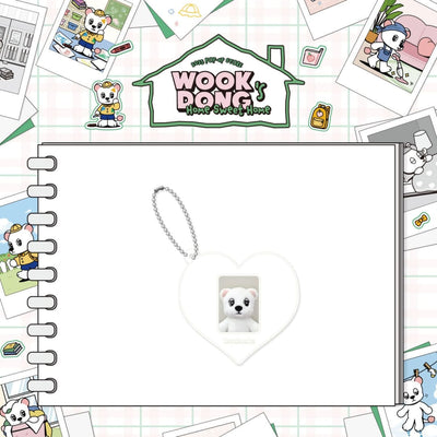 LEE DONG WOOK - [WOOKDONG'S HOME SWEET HOME] MD 22. ID Photo Holder Keyring (ID PHOTO HOLDER KEYRING)