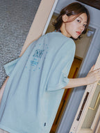 CPGN 1896 Star Pigment Short Sleeve T-Shirt Ash Mint