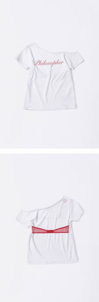 SCULPTOR Hook Me Up Layered Tee White