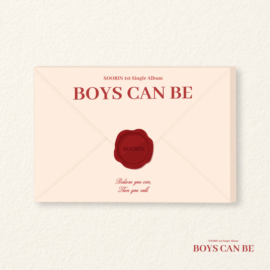 SOORIN - 1st Single Album [Boys Can Be]