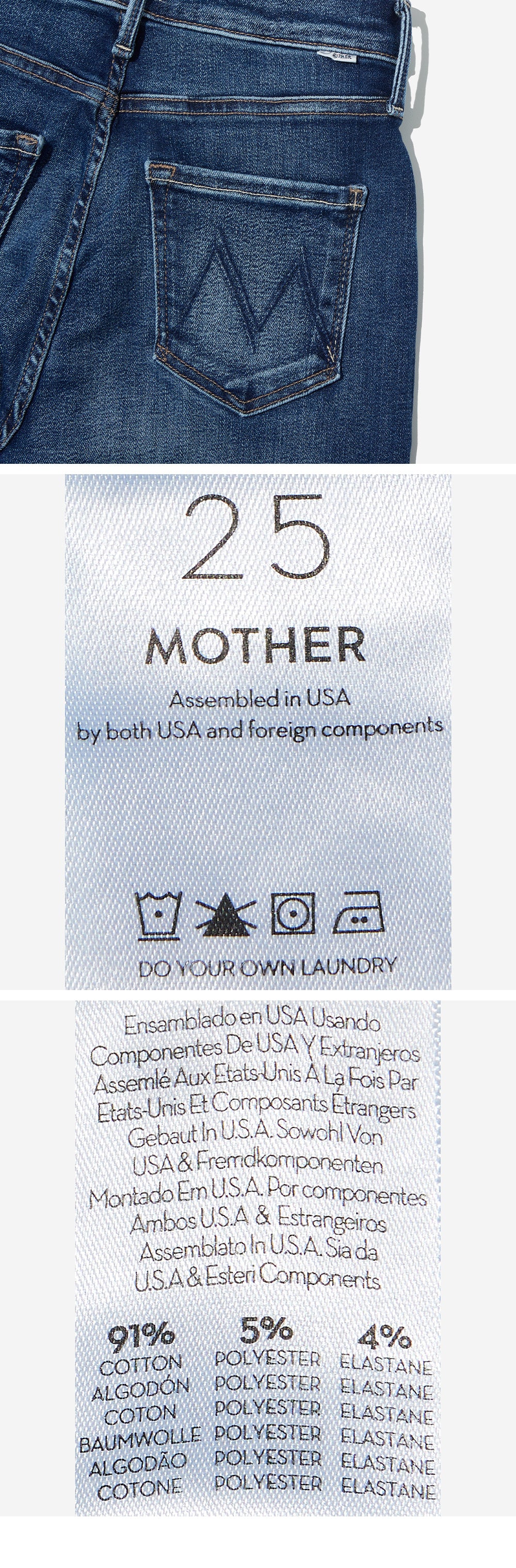 MOTHER MOTHER Denim Pants