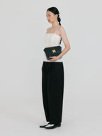 EENK ZENNY Fitted Sleeveless Top - Ivory