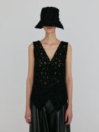 EENK ZIVA Knitted Vest - Black