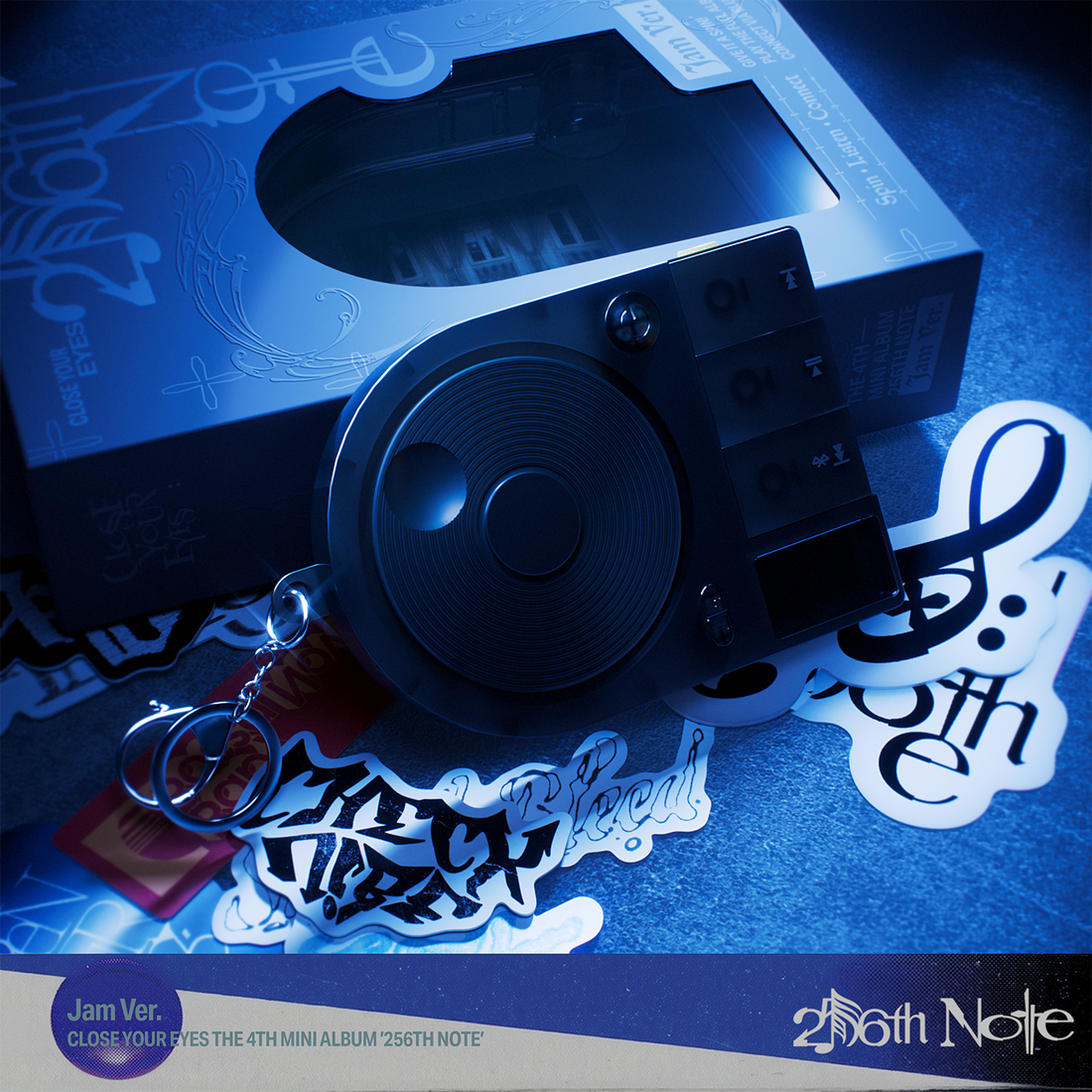 CLOSE YOUR EYES - The 4th Mini Album [256th Note] (Jam Ver.)