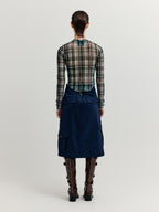 EENK EENK Cargo Wrap Skirt - Navy