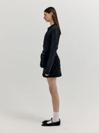 EENK EENK XEPER Separable Jersey Shirt - Black
