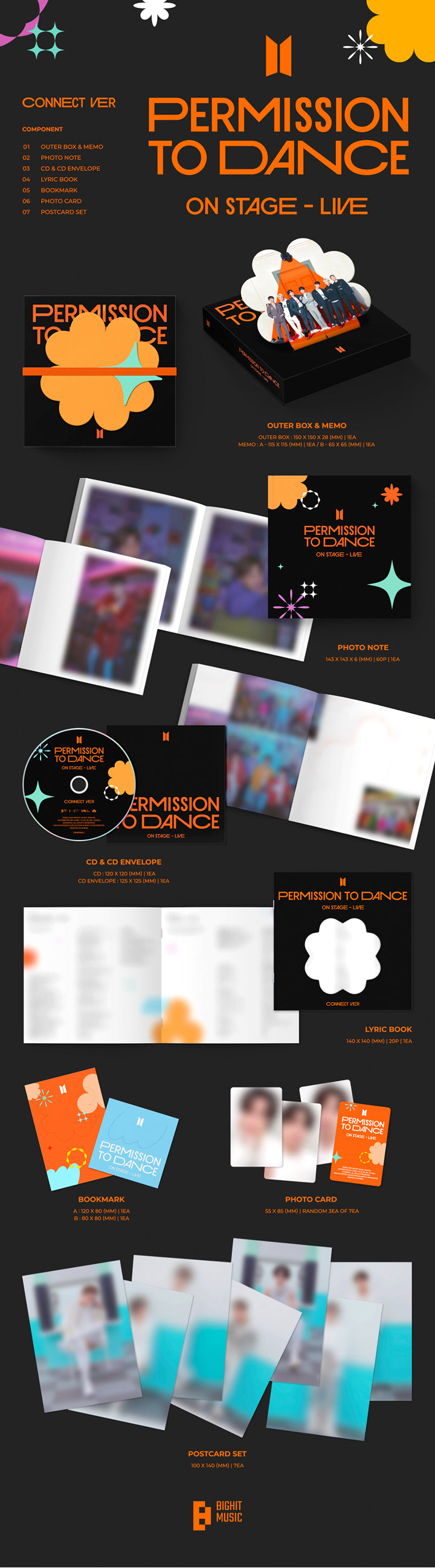 PERMISSION TO DANCE ON STAGE - LIVE (Random) detail 3