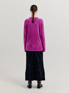 EENK EENK XOLO Bolero Layered Knit Top - Pink