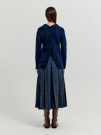 EENK XELTS Pocket Knit Shirt - Navy