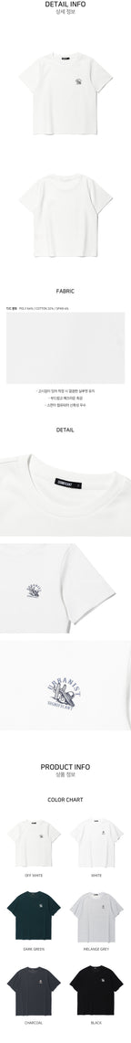 SIGNIFICANT Cowboy short sleeve t-shirt OFF WHITE (LP7TU439-001)