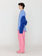 EENK EENK VOLERO Bolero Knit Cardigan - Blue