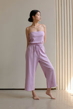 DHYANI DHYANI Jumpsuit Violet bouquet