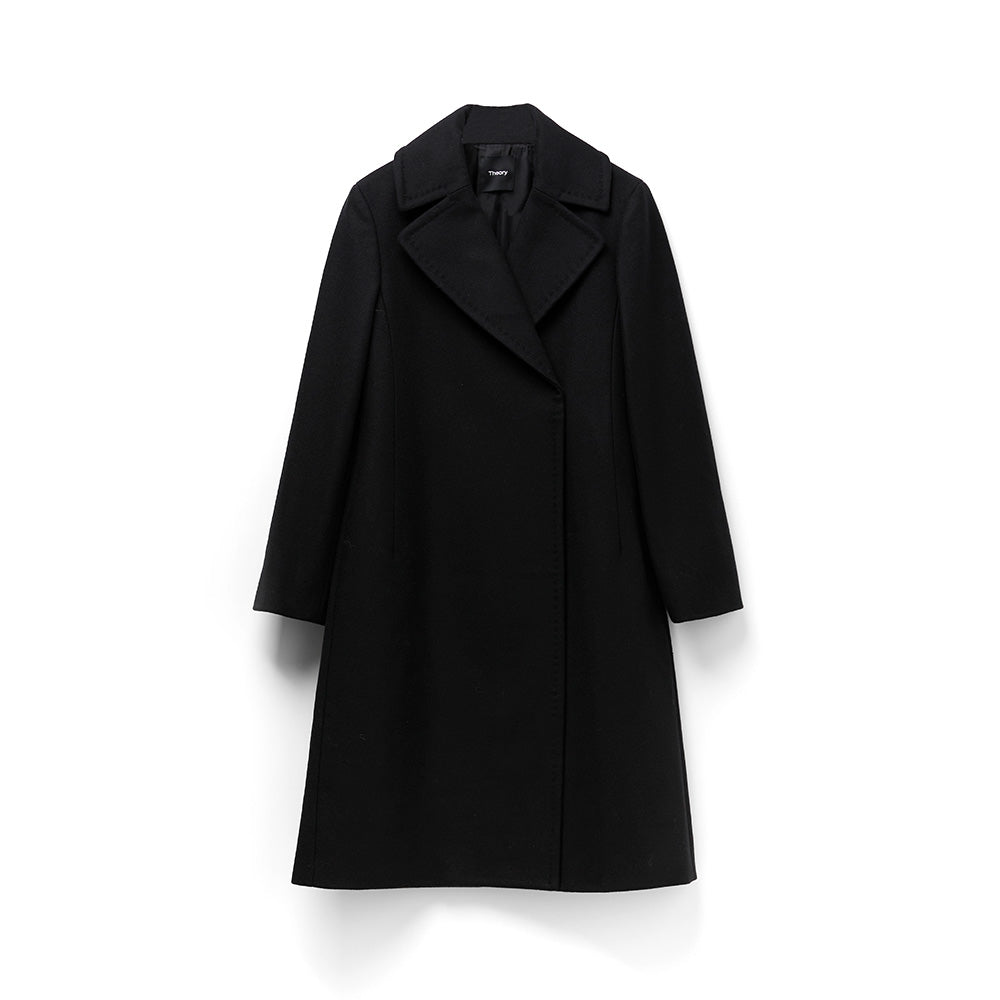 THEORY Theory SCULPTED Coat - Black (M0801412 001)