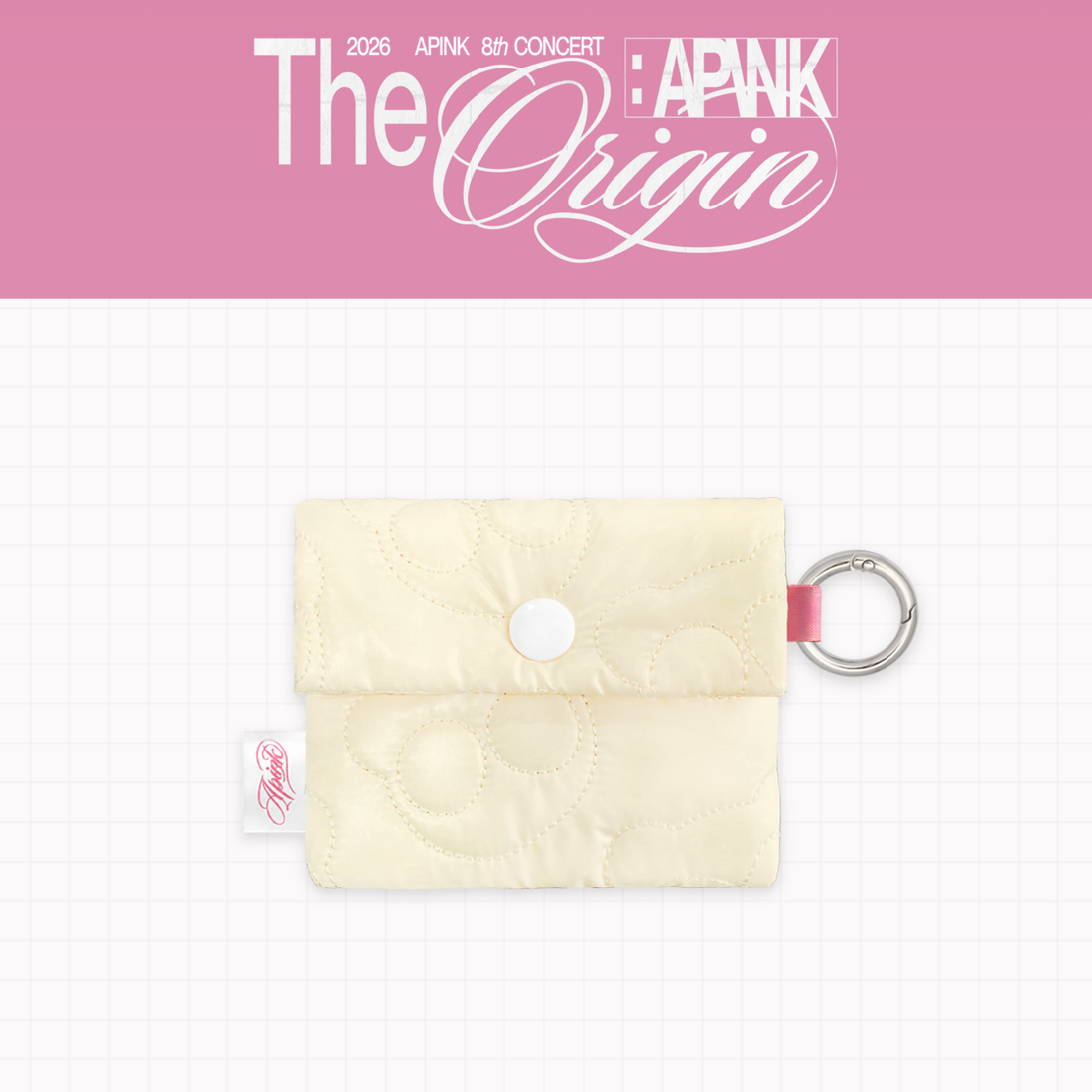 APINK - 8th Concert [The Origin : APINK] MD 05. AirPods Mini Pouch (AIRPODS MINI POUCH)