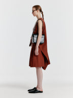 EENK YIVAS Tailored Waistcoat - Brown