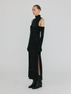 EENK ZACQLIN Straight Skirt - Jazzy Black