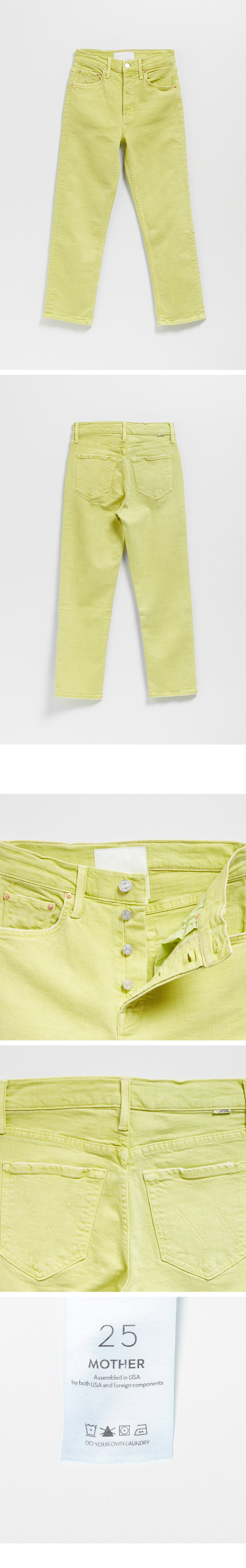 MOTHER MOTHER Denim Citron