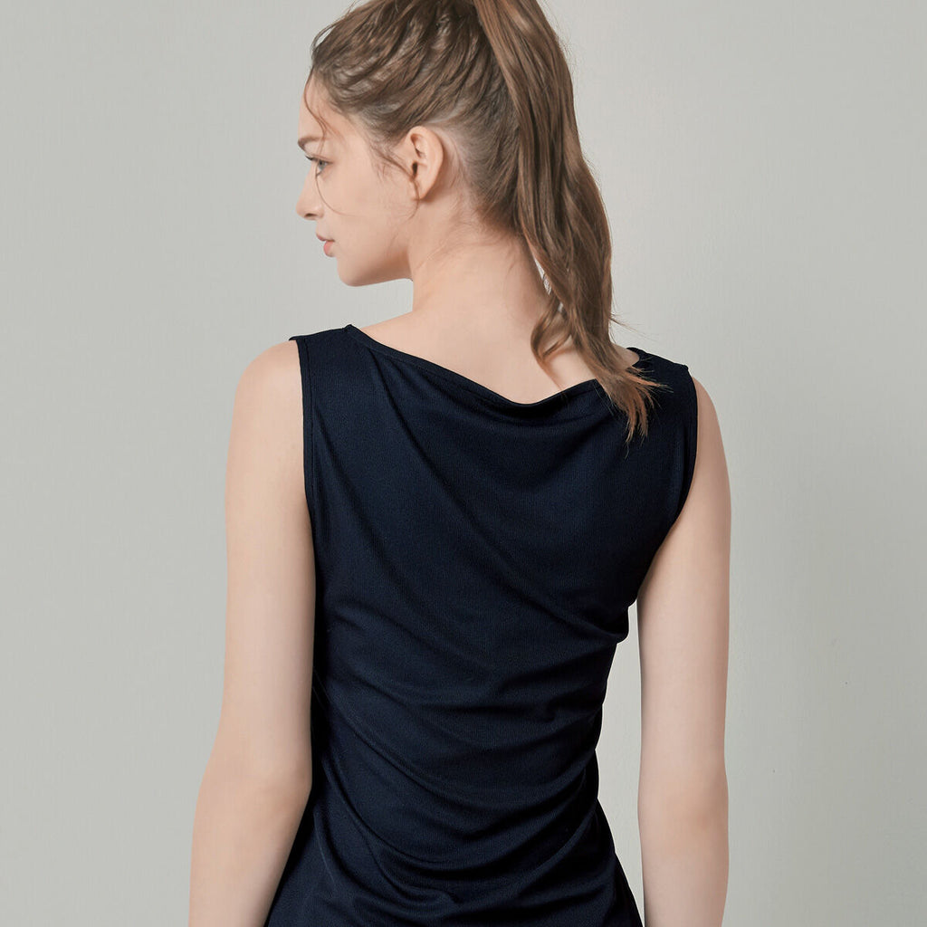 BYC Natural cooling boat neck tank top