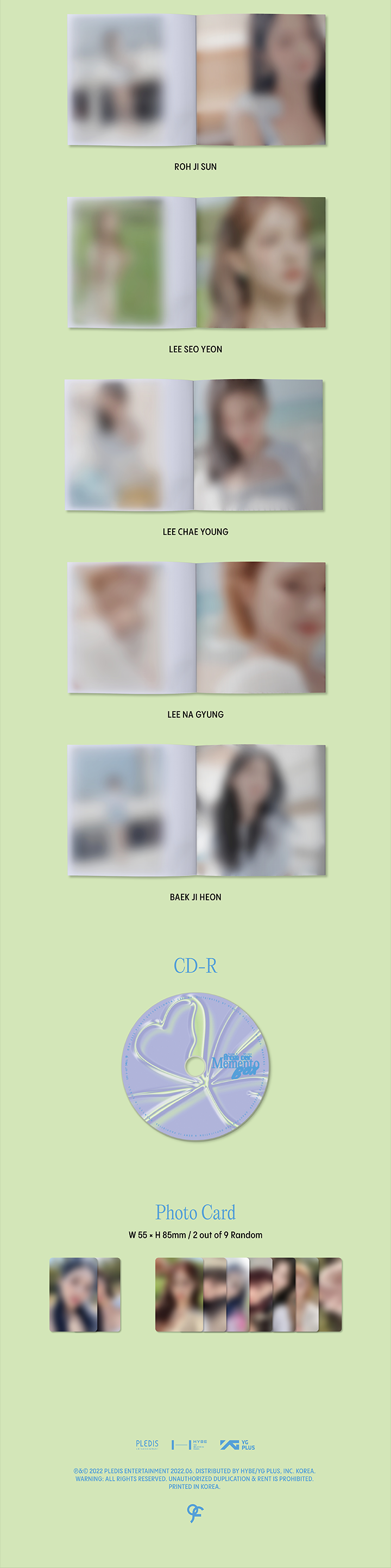 5th Mini Album 'from our Memento Box' Jewel Case Ver. (Random) detail 3