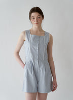 J'ASP J'ASP Jumpsuit Skyblue