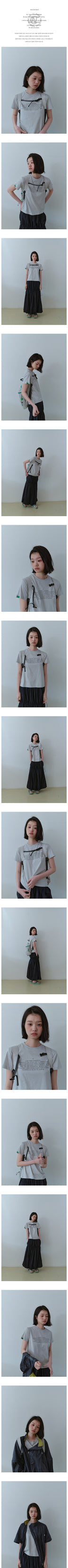 NOCONTENT Lettering T _ Light gray