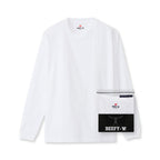 HANES BP Long Sleeve T-Shirt White