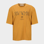 YCH NEW WOMAN PRINTING T-SHIRT CAMEL (W24TS11121CM)