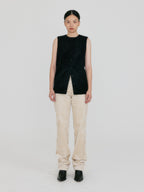 EENK ZIVE Crewneck Waistcoat - Black