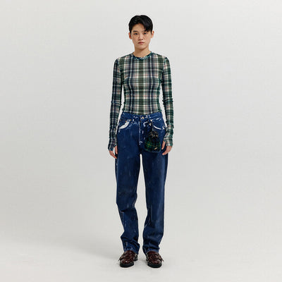 EENK Denim Pants - Dark Navy