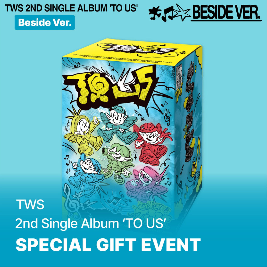 TWS - 2nd Single Album 'TO US' (Beside Ver.)