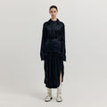 EENK EENK Dress with Separable Collar and Skirt Belt - Black