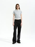 LOW CLASSIC BAMBOO LACE SHIRT_OFF WHITE_LC252BL03OW