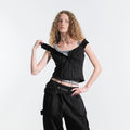 GROVE INA SLEEVELESS TOP (BLACK)