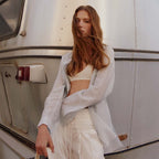 RAIVE Creased See-through Shirt VW5MB118_3color