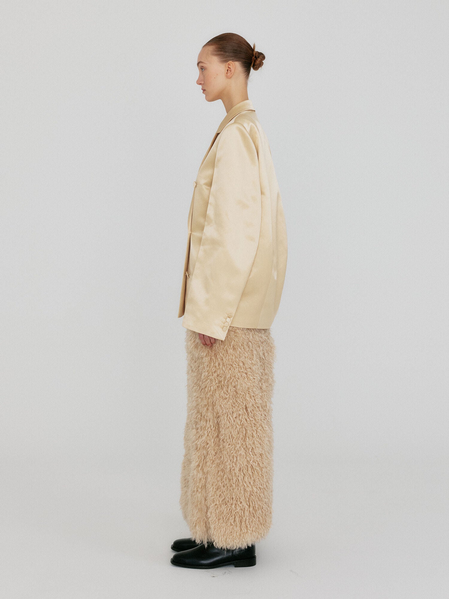 EENK ZEL Double-Breasted Blazer - Yellow