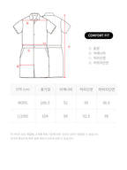 SNOWPEAK APPAREL SNOWPEAK APPAREL Stretch Shorts Jumpsuit