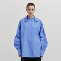 EENK EENK XOVER Oversized Shirt - Blue