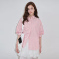SINOON Basic Over Fit Shirt (Pink)