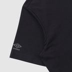 UMBRO Flock graphic short sleeve t-shirt black (UQ323CRS82)