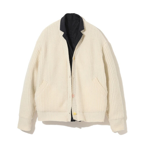 UNDERCOVER (W) Reversible cardigan ivory REVERSIBLE CARDIGAN IVORY