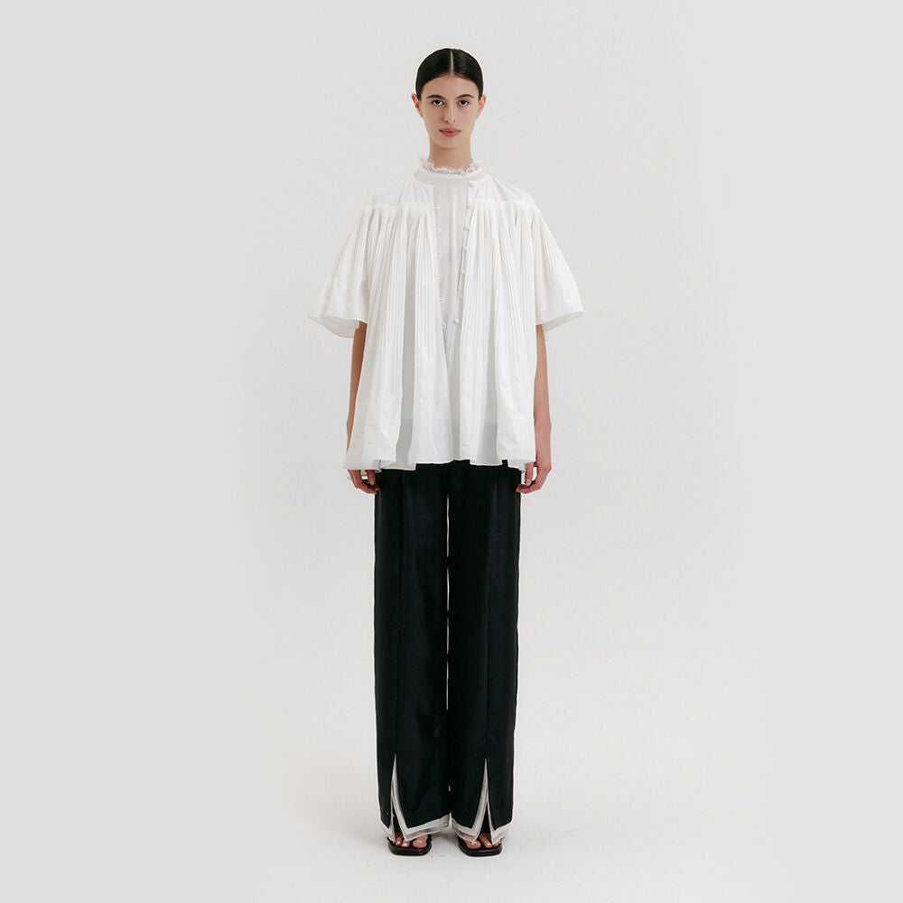 EENK Lace Layerd Pants - Black