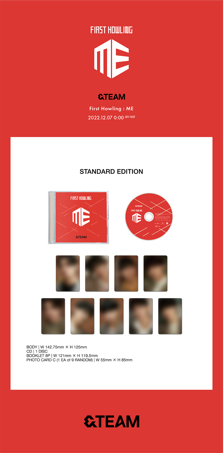 JP Debut EP『First Howling : ME』 Standard detail 2
