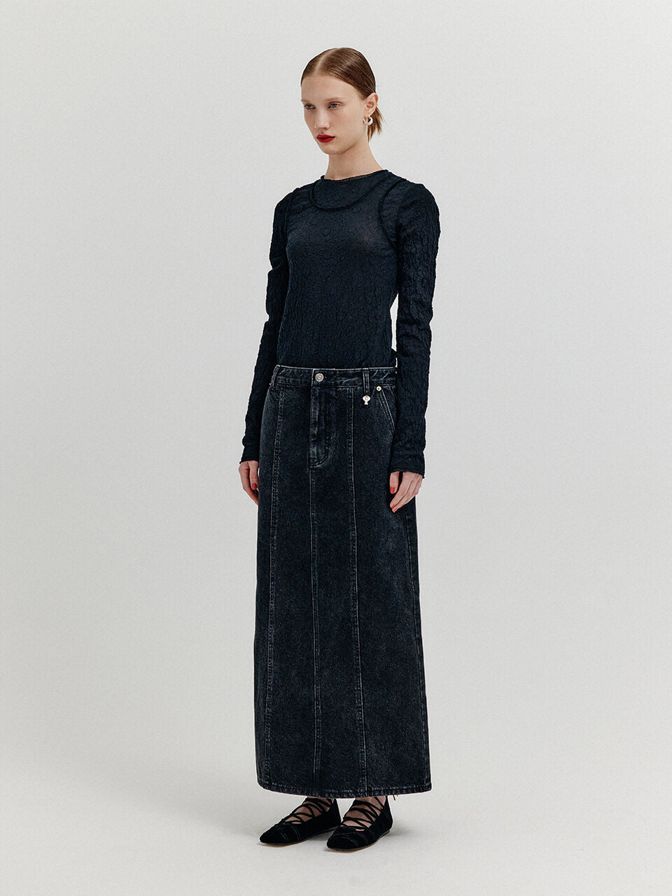 EENK EENK T-Shirt Layered Jersey Top