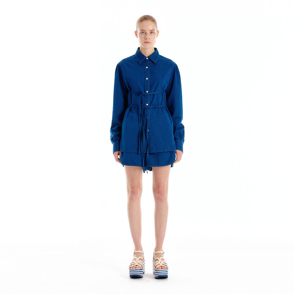 EENK EENK Denim Shorts - Denim Blue
