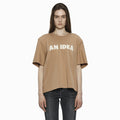 YCH AN IDEA PRINTING T-SHIRT BEIGE (W24TS11132BE)