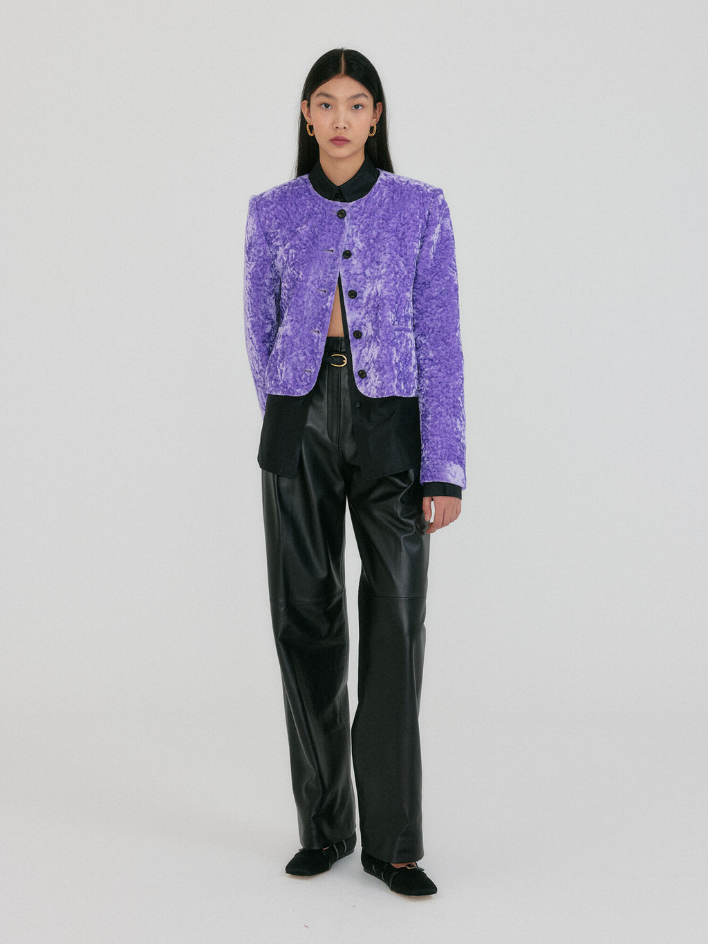 EENK ZEM Short Jacket - Purple