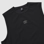 UMBRO [COOLING] All-round cooling tricot sleeveless t-shirt black UR121SSL21