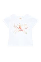SINOON Unicorn Puff T-Shirt (White)