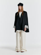 EENK YILONA Side-slit Pants - Ivory